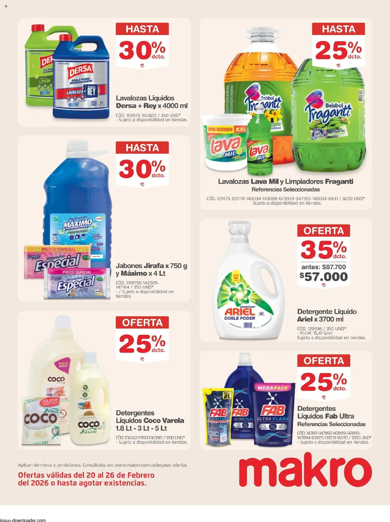 Makro revista - valida desde el 20.02.2026 | Página: 22