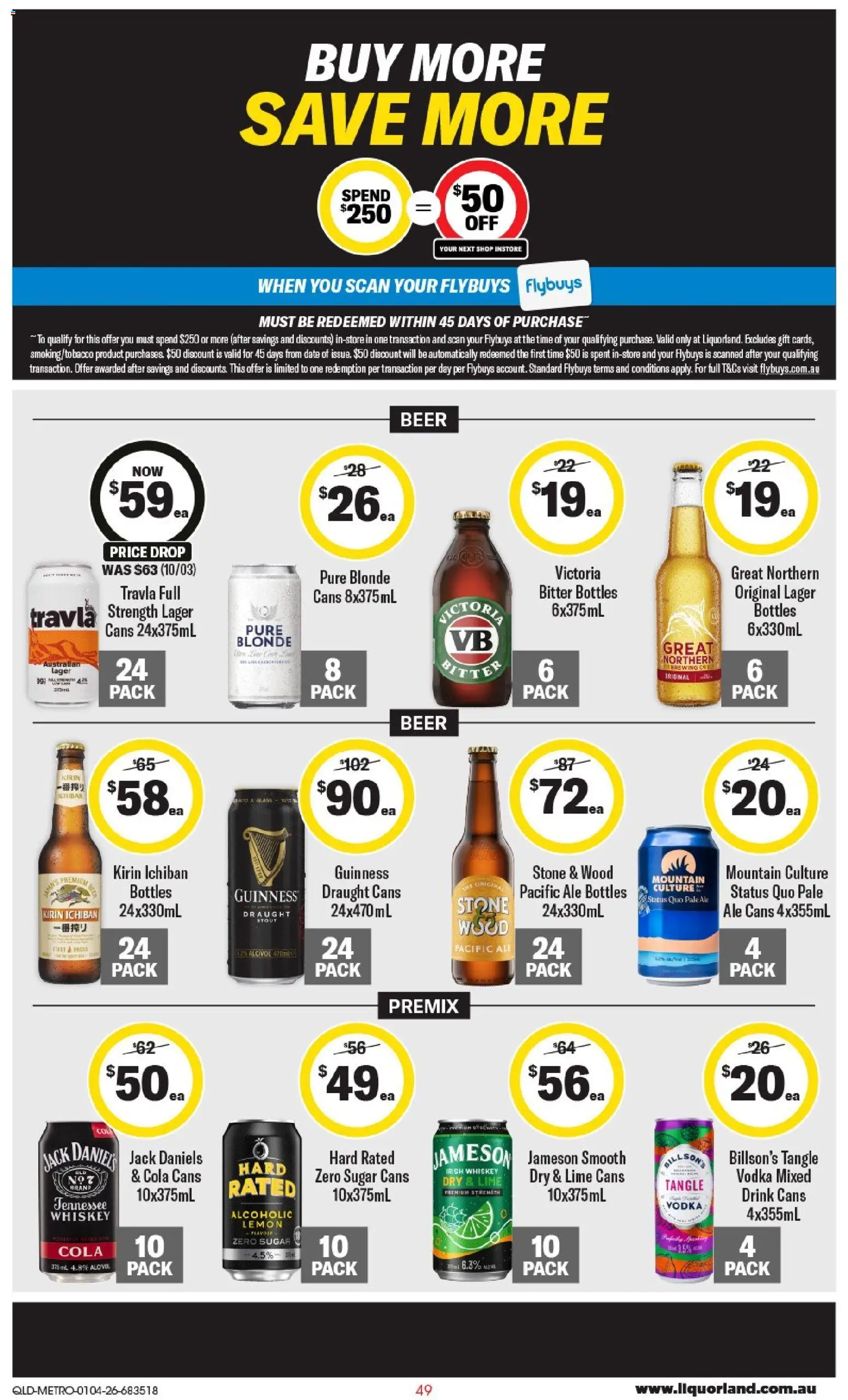 Coles catalogue - valid from 01.04.2026 | Page: 49 | Products: Sugar, Lime, Date, Press