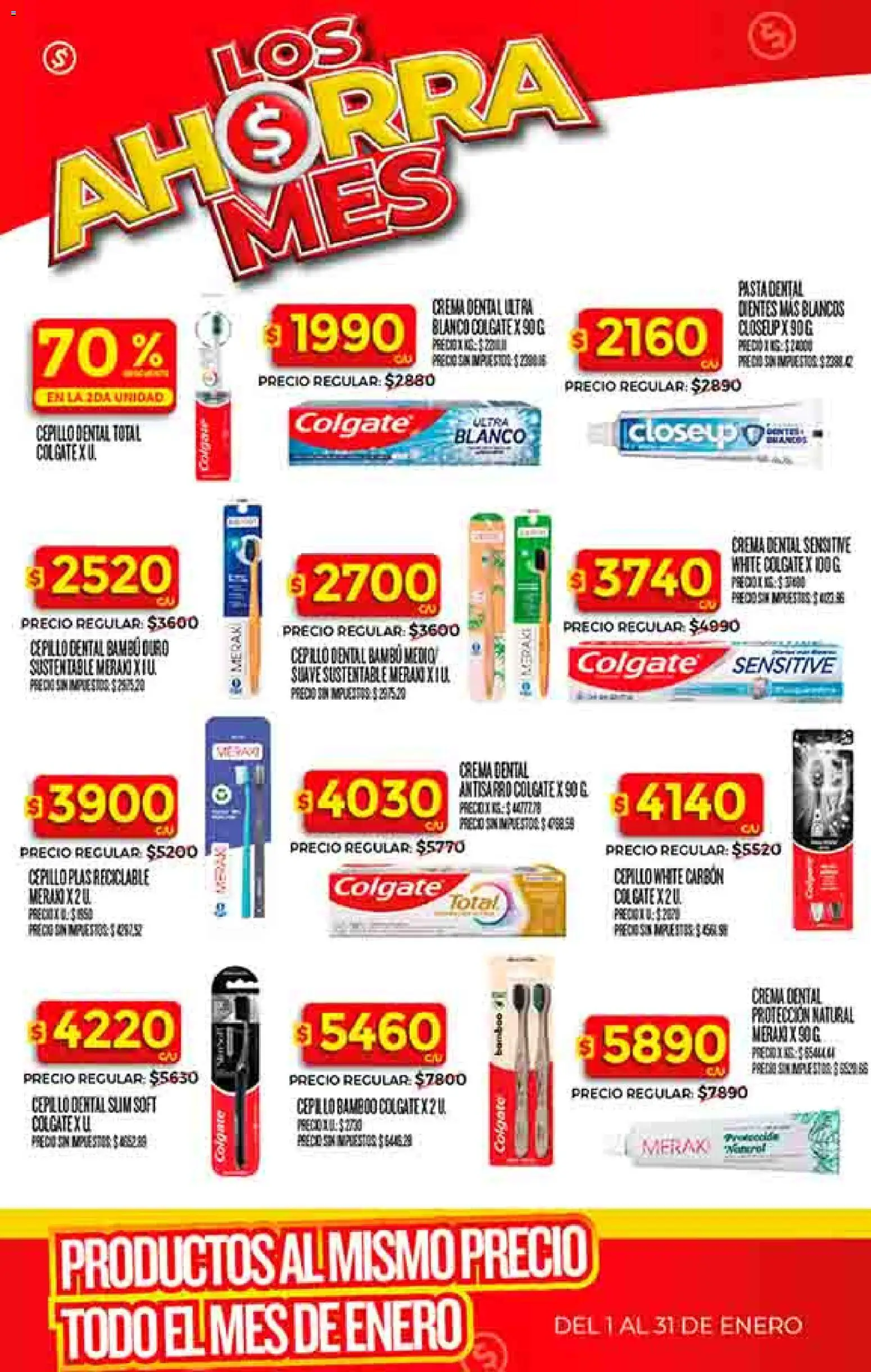 Supermercado DIA Ofertas │ válido desde el 02.01.2026 | Página: 38 | Productos: Cepillo, Pasta dental, Té, Pasta