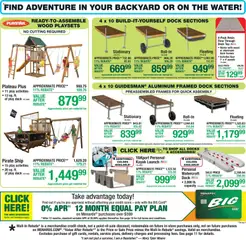 Preview of Menards weekly ads valid from 25.03.2026 | Page: 6 | Products: Kayak, Water