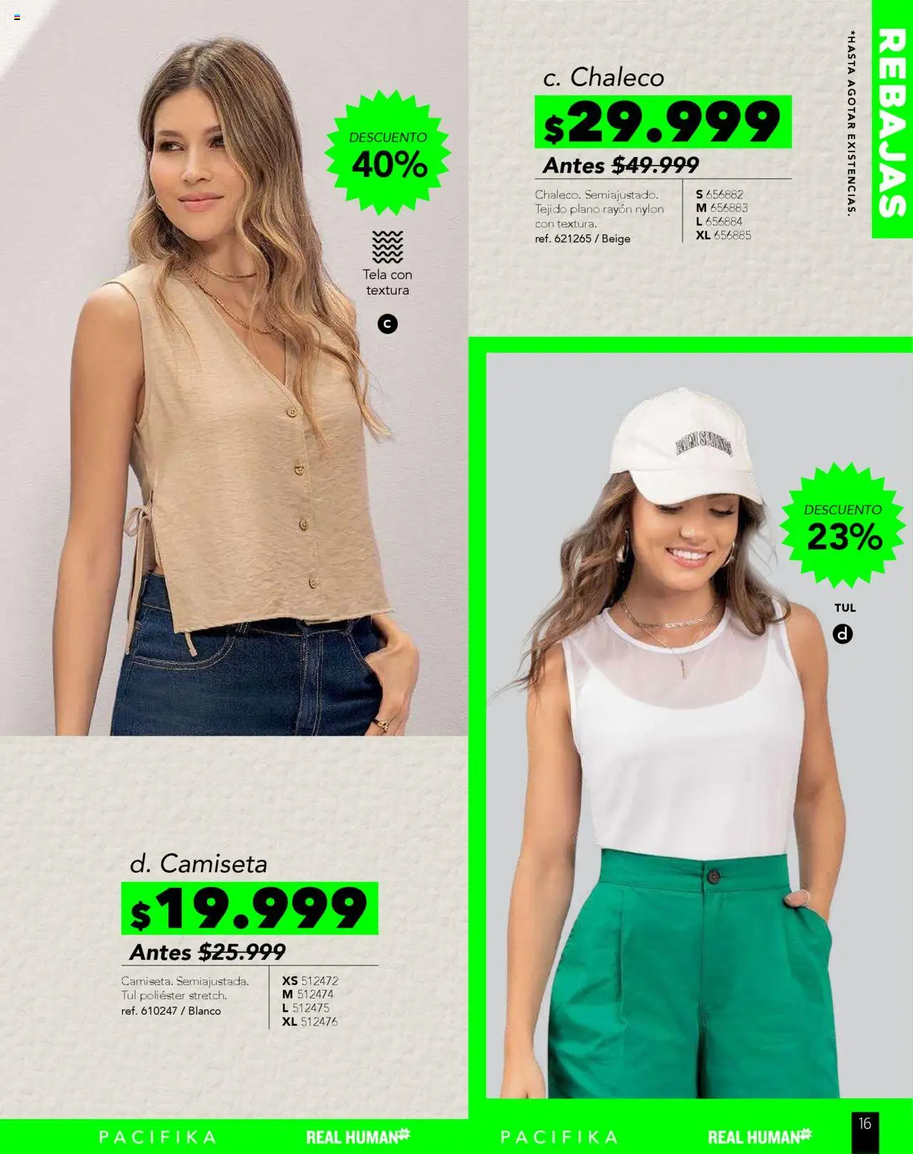 Pacifika revista - valida desde el 16.06.2025 | Página: 195 | Productos: Camiseta, Chaleco