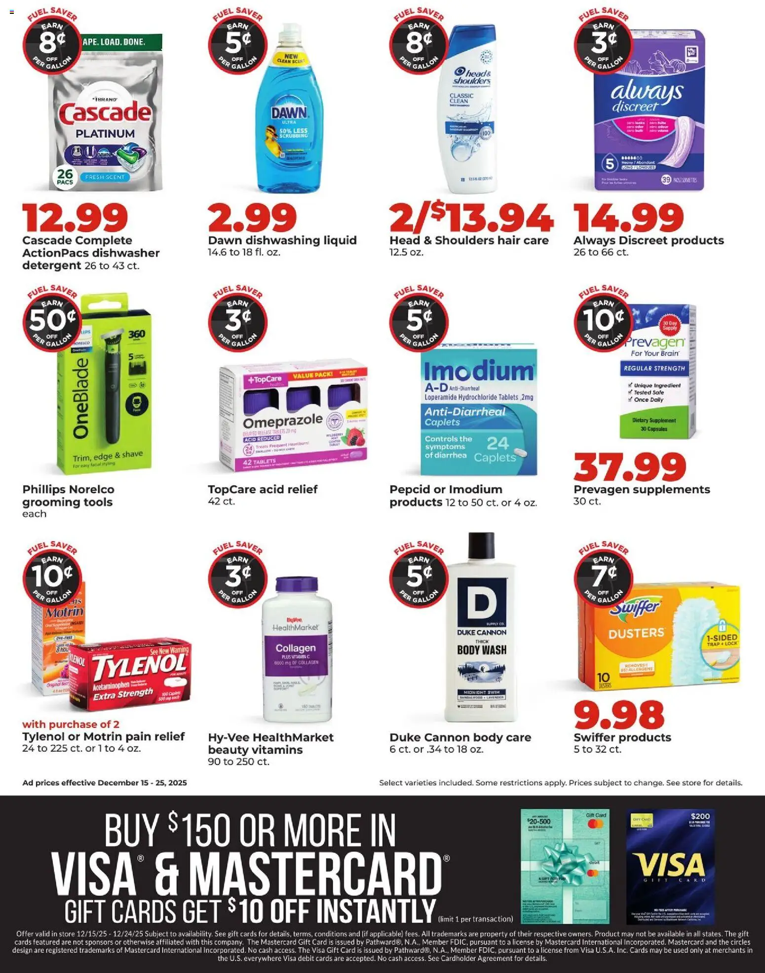 HyVee Weekly Ad - valid from 15.12.2025 | Page: 14 | Products: Vitamin, Safe, Detergent, Tablet