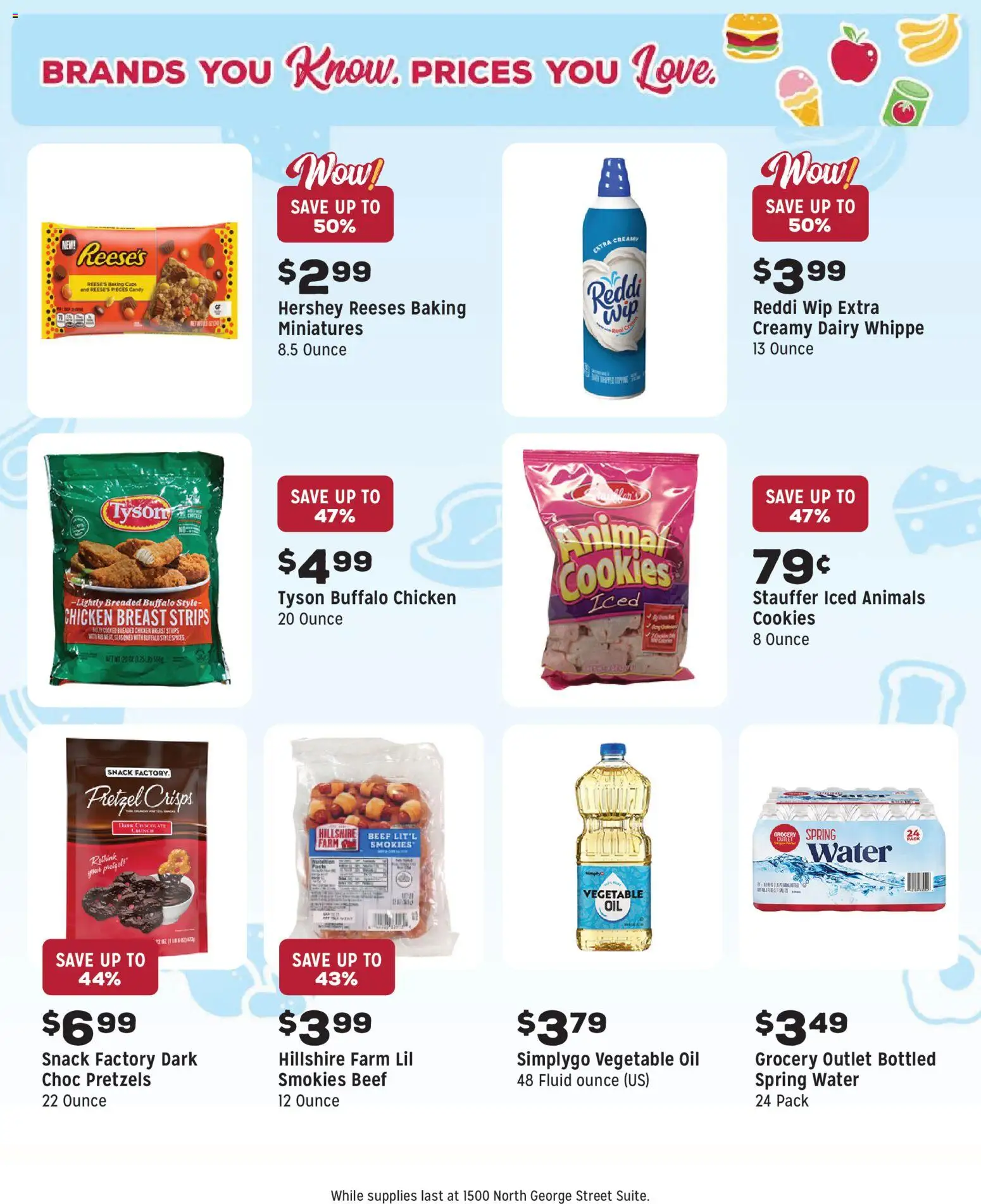 Grocery Outlet Weekly Ad - PA - valid from 26.11.2025 | Page: 10 | Products: Oil, Beef, Cookies, Water