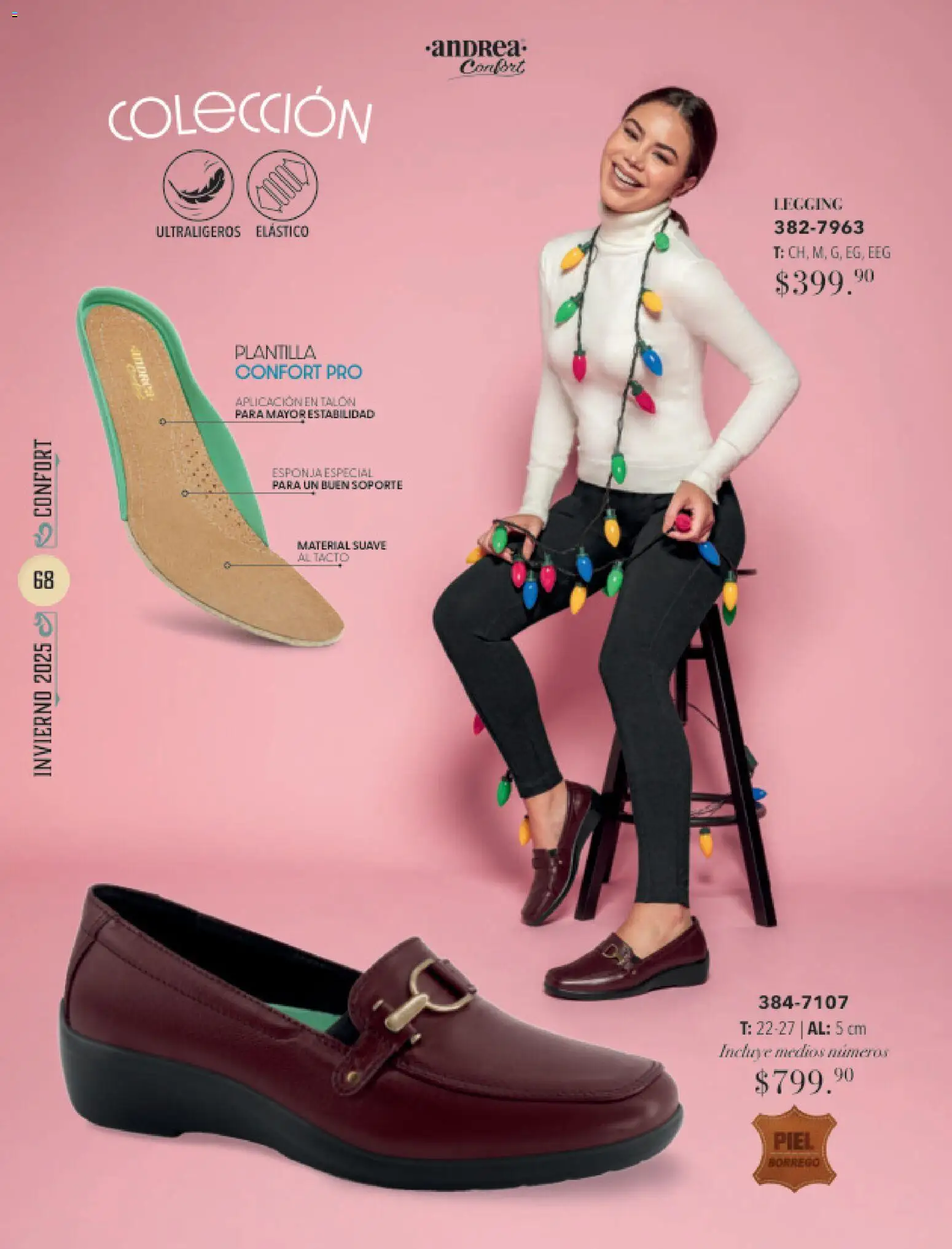 Nuevas ofertas de Andrea válidas en toda la República Mexicana desde el 26.11.2025. ¡Encuentra las mejores ofertas en Andrea catálogo Invierno! | Página: 68 | Productos: Esponja