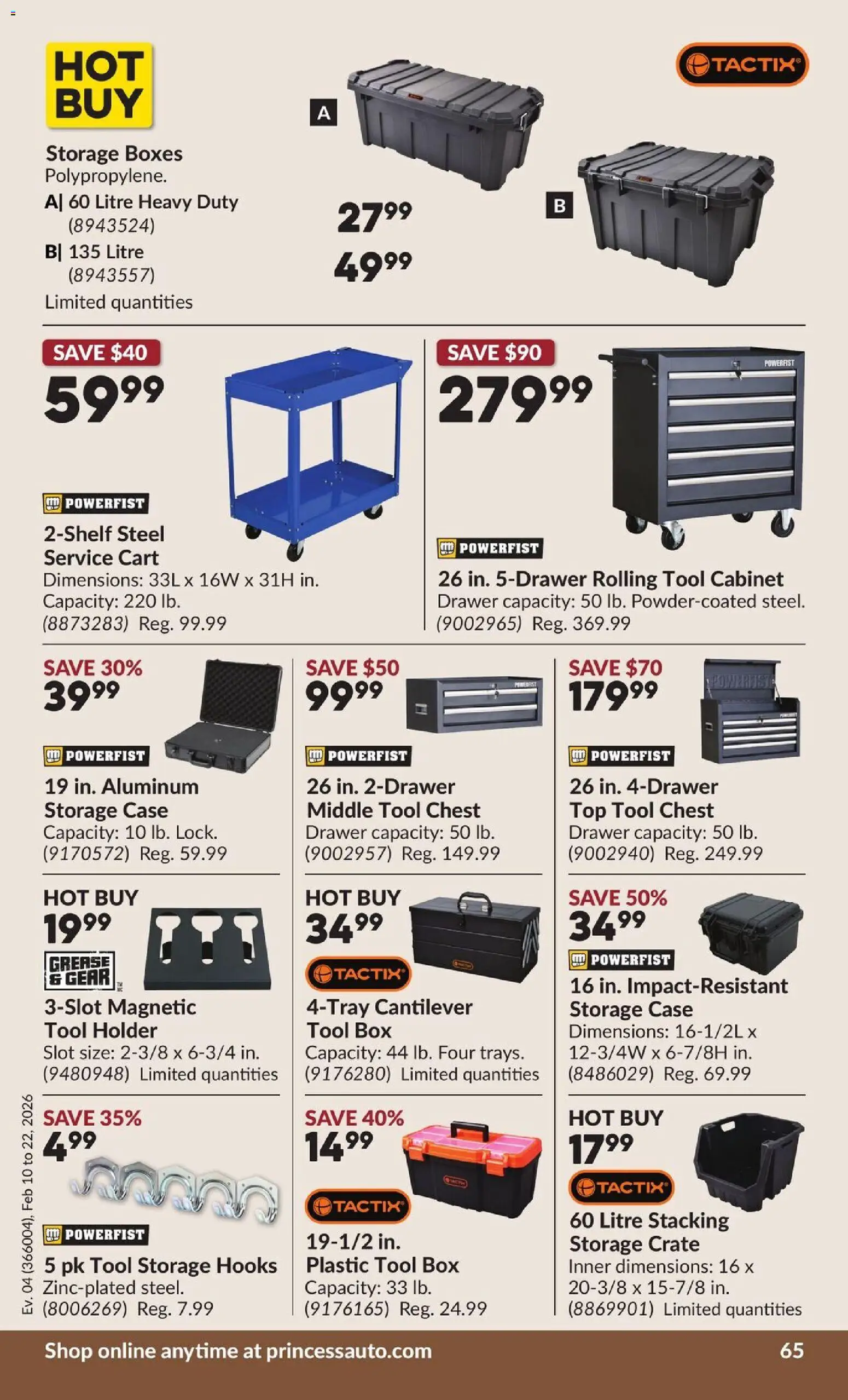 Princess Auto flyer valid from 10.02.2026 | Page: 70