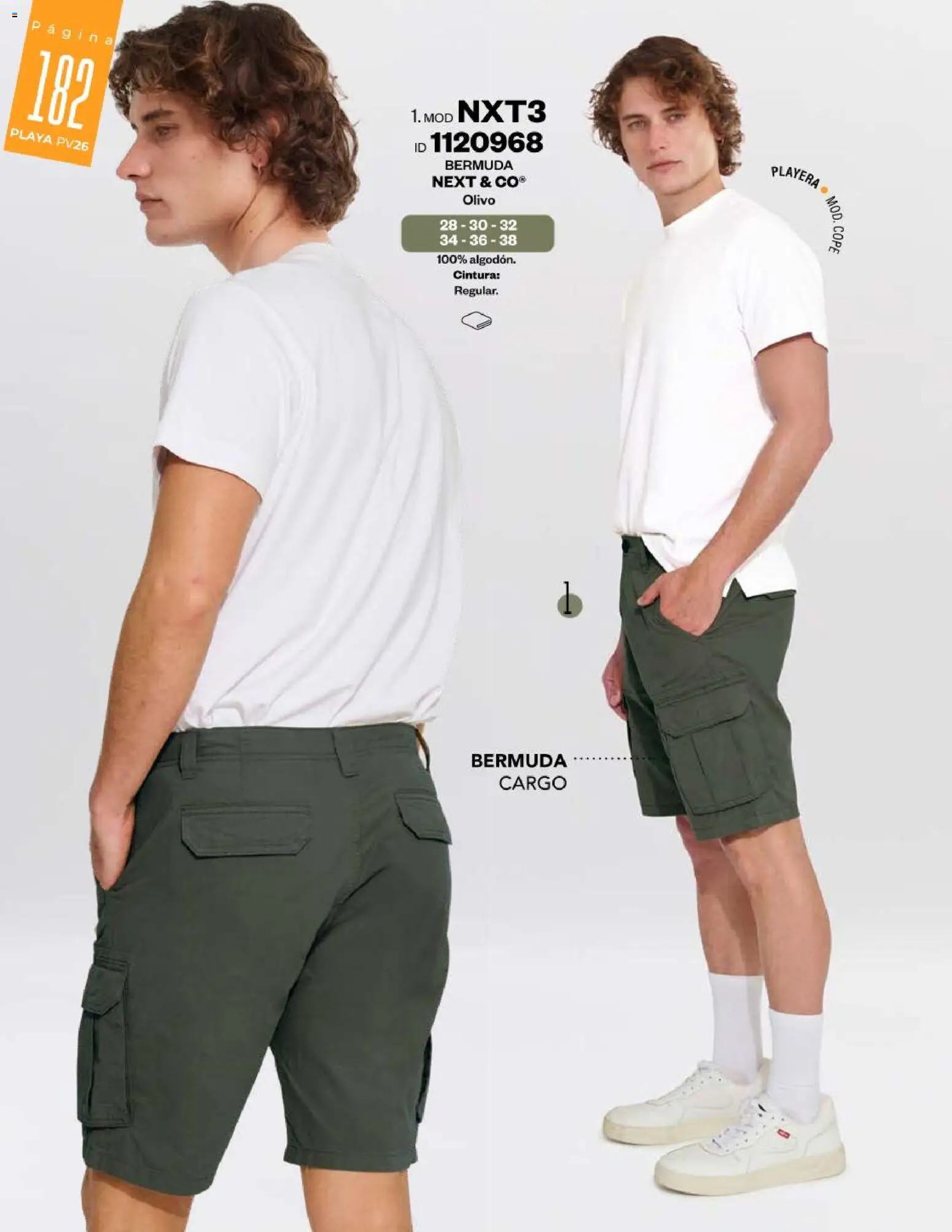 Nuevas ofertas de Price Shoes válidas en toda la República Mexicana desde el 13.02.2026. ¡Encuentra las mejores ofertas en Price Shoes catálogo Playa! | Página: 182 | Productos: Bermuda