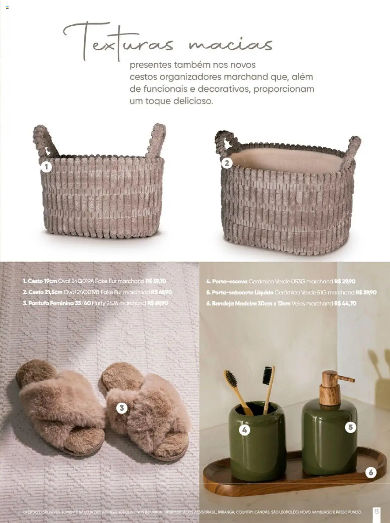 Zaffari Folheto - válido de 09.06.2025 | Página: 13 | Produtos: Bandeja