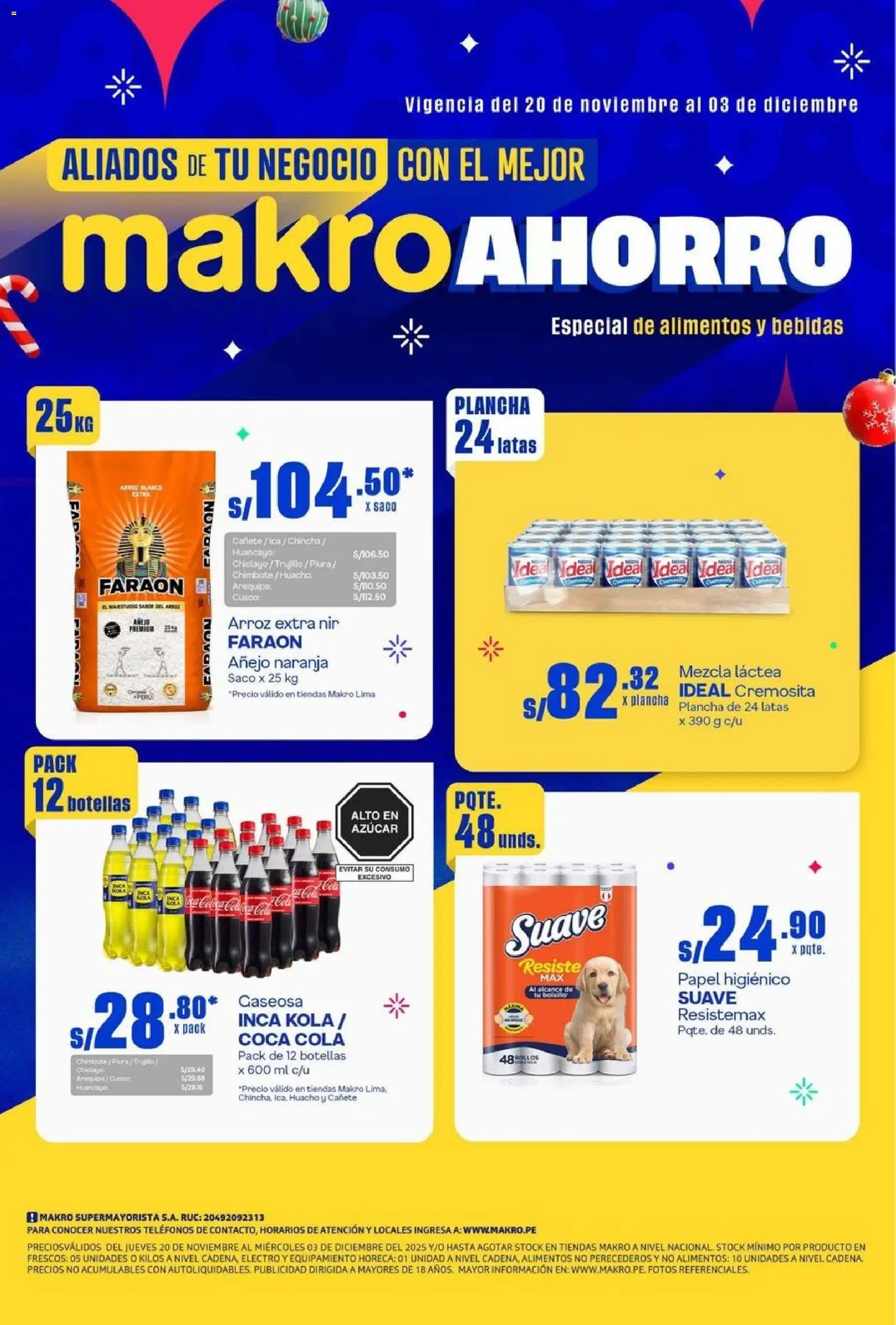 Catálogo Makro válido desde 20.11.2025 | Página: 1