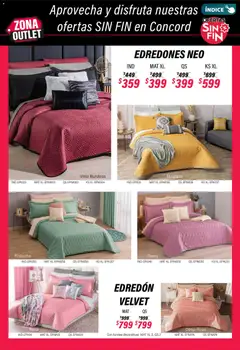 Vista previa de Colchas Concord Buen Fin, nuevo folleto de la tienda, válido en México a partir del 01.11.2025 | Página: 268 | Productos: Mostaza, Vino