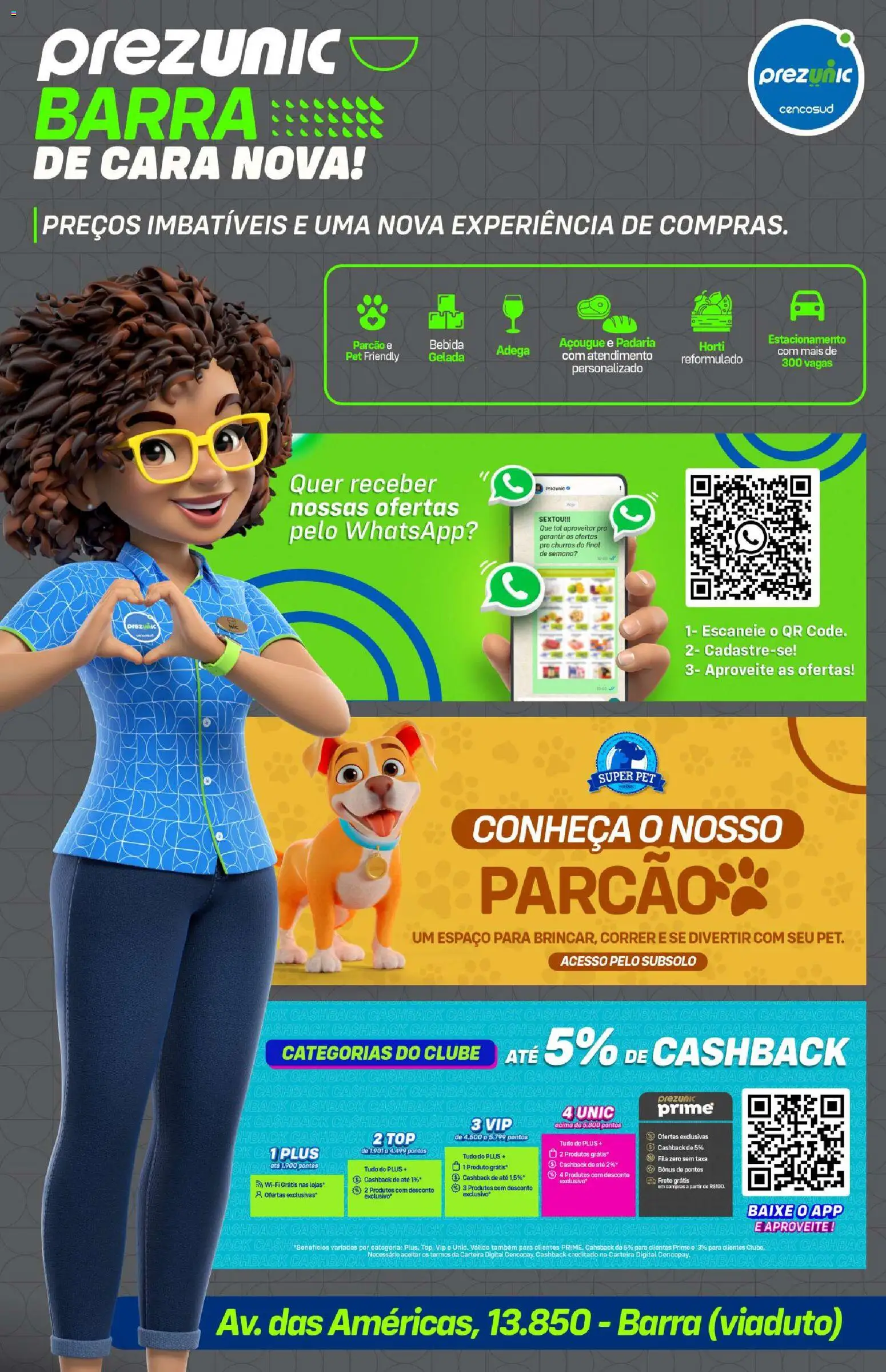 Prezunic Folheto - válido de 03.03.2026 | Página: 1 | Produtos: Cará, Bebida, Carteira