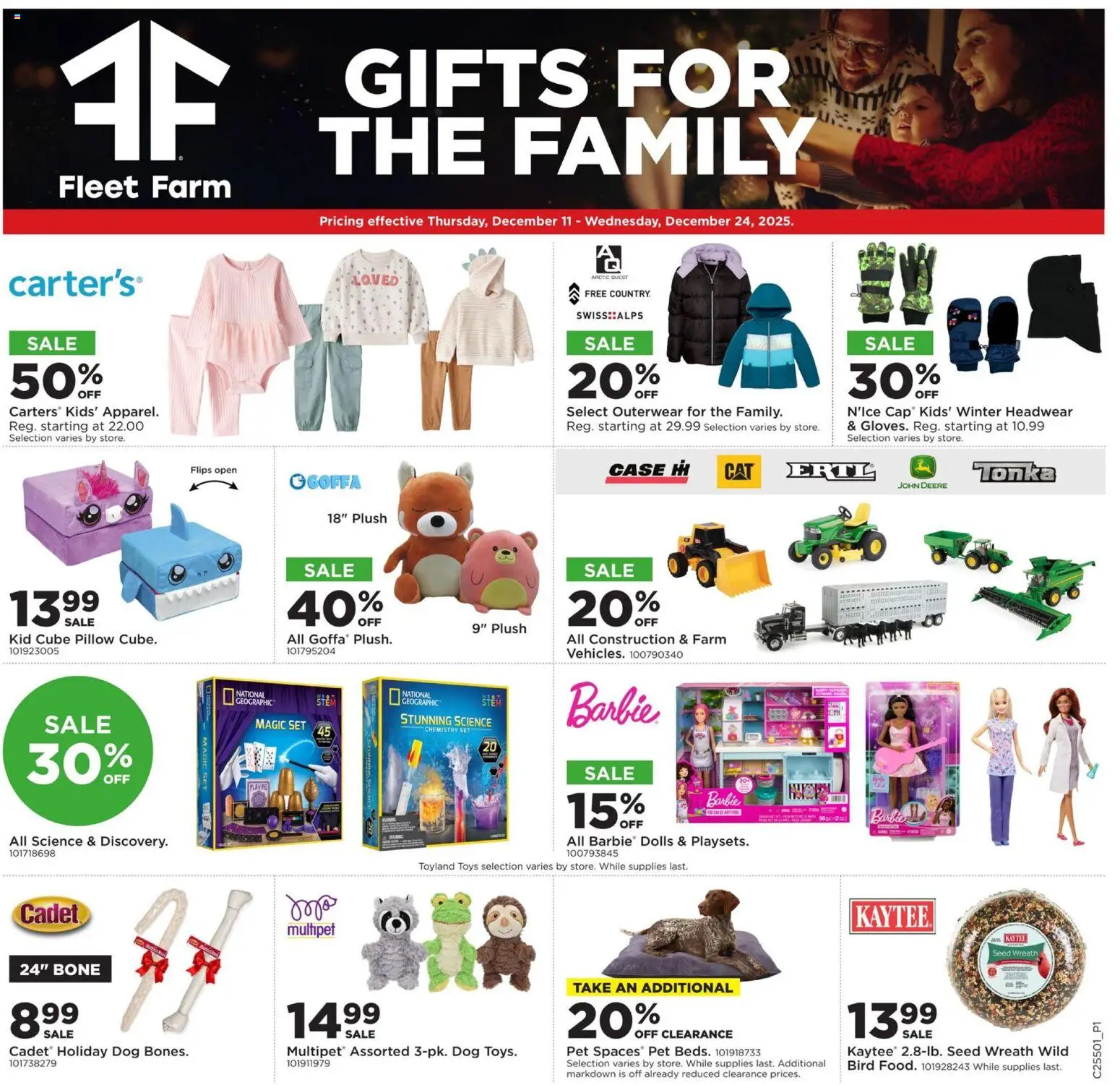 Mills Fleet Farm Gifting Event - valid from 11.12.2025 | Page: 1 | Products: Pillow, Case
