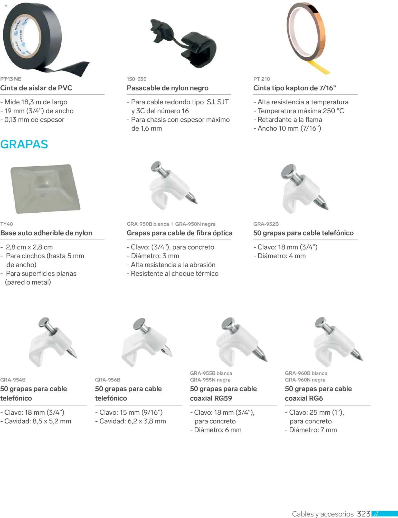 Nuevas ofertas de Steren válidas en toda la República Mexicana desde el 01.01.2026. ¡Encuentra las mejores ofertas en Steren catálogo! | Página: 335 | Productos: Clavo, Cable, Cinta