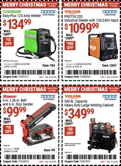 Preview of Harbor Freight weekly ads valid from 02.12.2025 | Page: 2 | Products: Sander, Belt