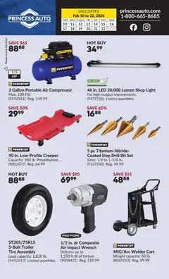 Preview of Princess Auto - 2 Week Sale! from shop Princess Auto valid from 10.02.2026 | Page: 2 | Products: PC