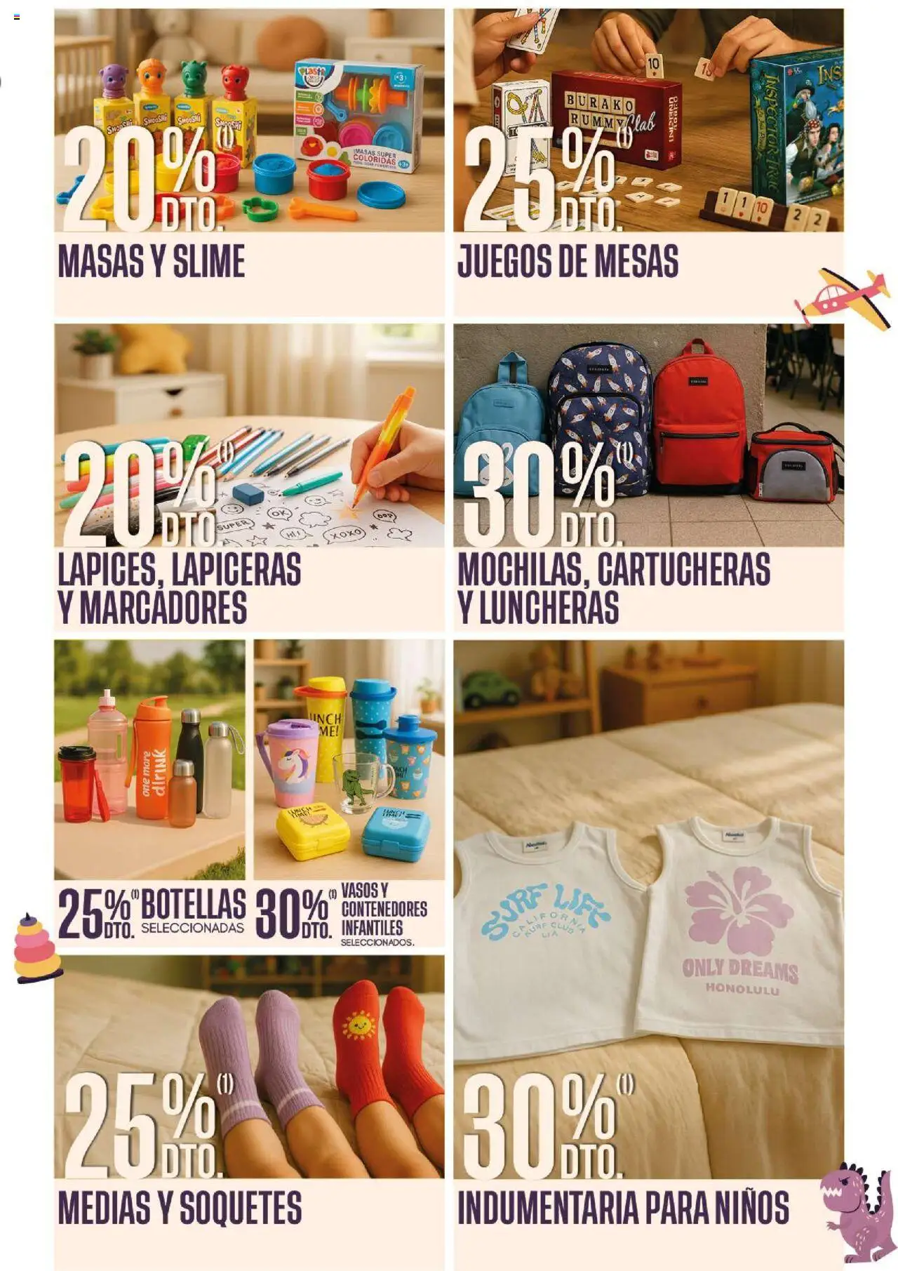 Diarco Especial Día de la Niñez │ válido desde el 04.08.2025 | Página: 2 | Productos: Medias, Vasos