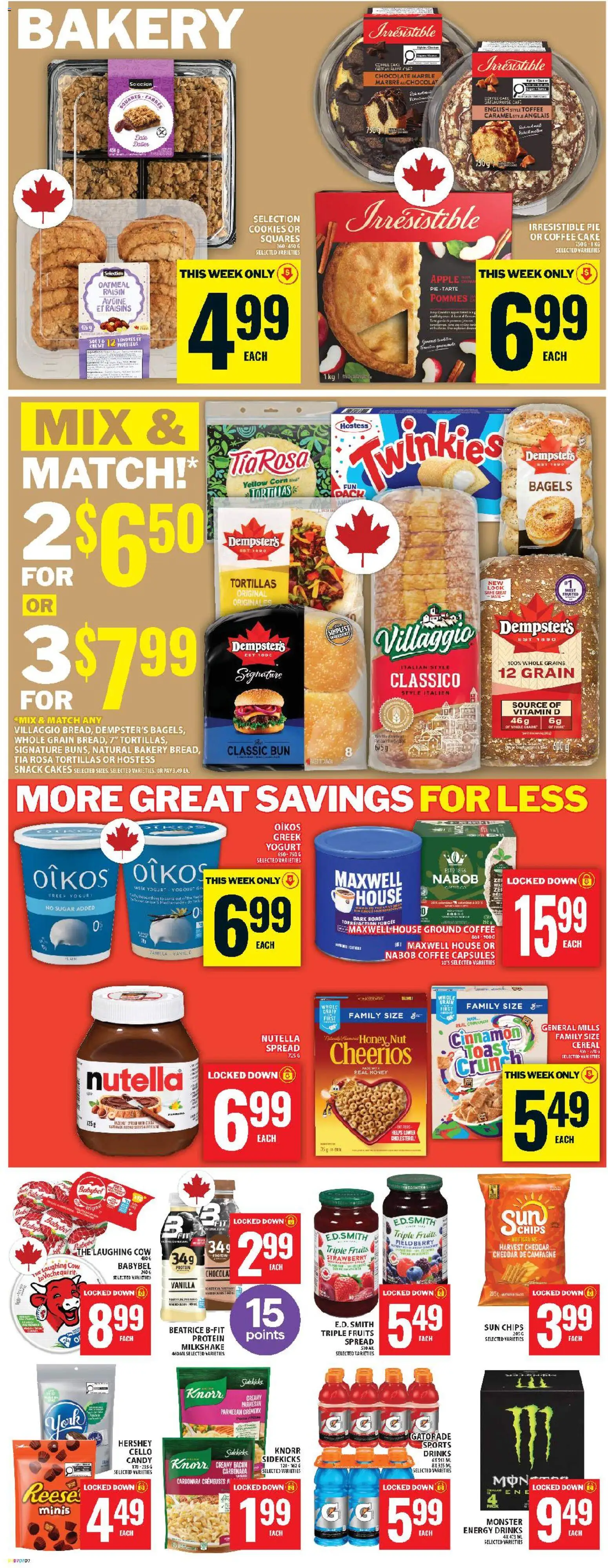 Food Basics flyer valid from 26.02.2026 | Page: 10 | Products: Chips, Cookies, Bakery, Chocolate