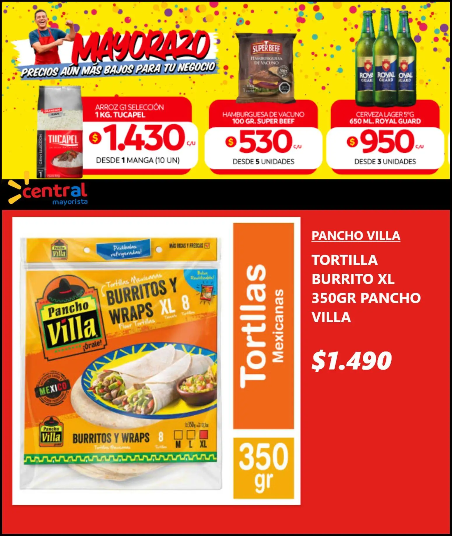 Central Mayorista ofertas  │ válido desde el 04.03.2026 | Página: 5 | Productos: Manga, Cerveza, Arroz