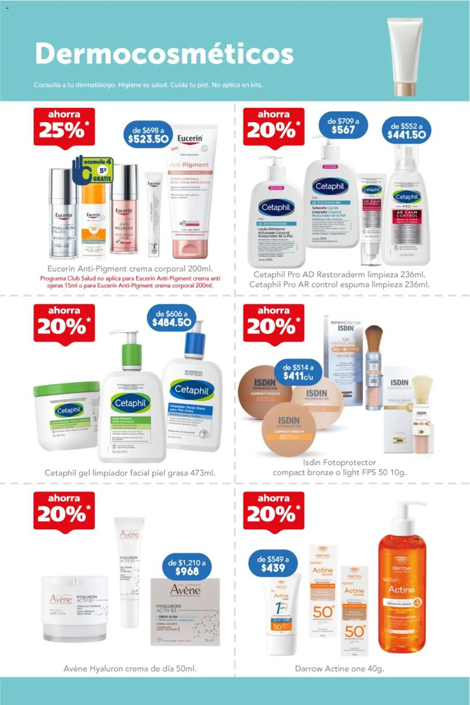 Nuevas ofertas de Farmacia San Pablo válidas en toda la República Mexicana desde el 22.02.2026. ¡Encuentra las mejores ofertas en Farmacia San Pablo catálogo! | Página: 10 | Productos: Espuma, Limpiador, Limpiador facial, Crema corporal