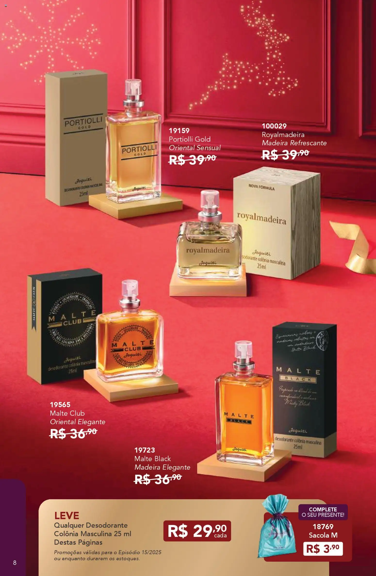 Jequiti Folheto - válido de 24.10.2025 | Página: 8 | Produtos: Desodorante