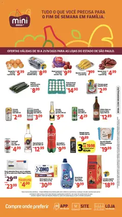 Mini Extra - Ofertas Fim de semana - Pré-Visualização do folheto da loja Mini Extra, válido de 19.09.2025