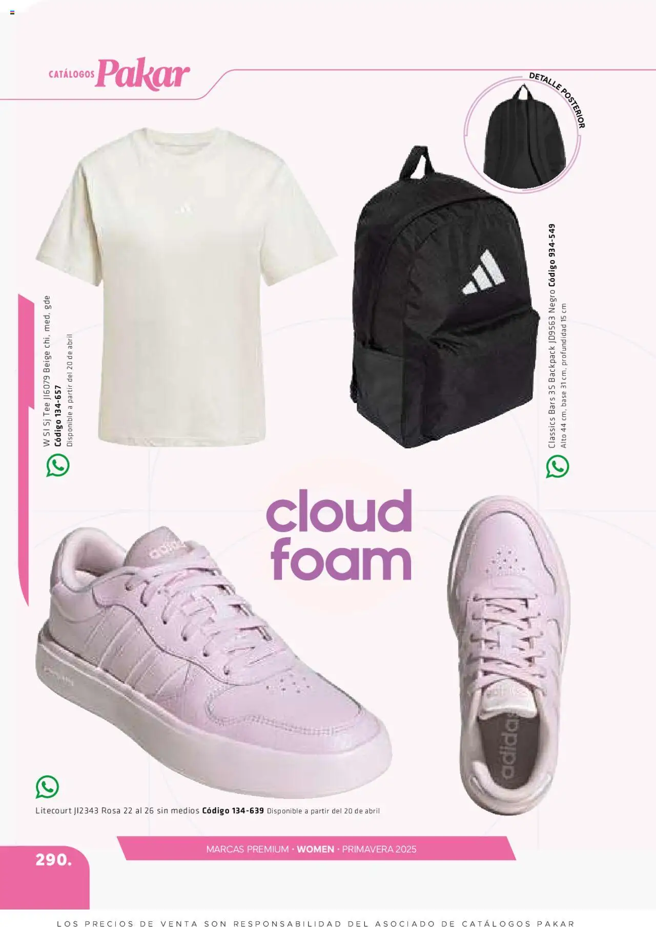 Nuevas ofertas de SC Pakar válidas en toda la República Mexicana desde el 06.03.2025. ¡Encuentra las mejores ofertas en SC Pakar catálogo Women! | Página: 290