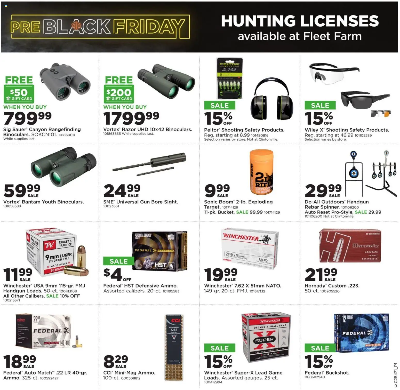 Mills Fleet Farm Black Friday - valid from 20.11.2025 | Page: 11 | Products: Jacket, Game, Gun, Handgun