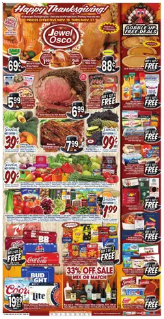 Preview of Jewel Osco weekly ads valid from 19.11.2025