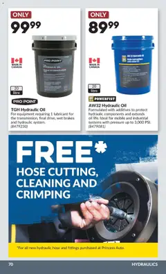 Preview of Princess Auto - 2 Week Sale! from shop Princess Auto valid from 21.10.2025 | Page: 91 | Products: Oil