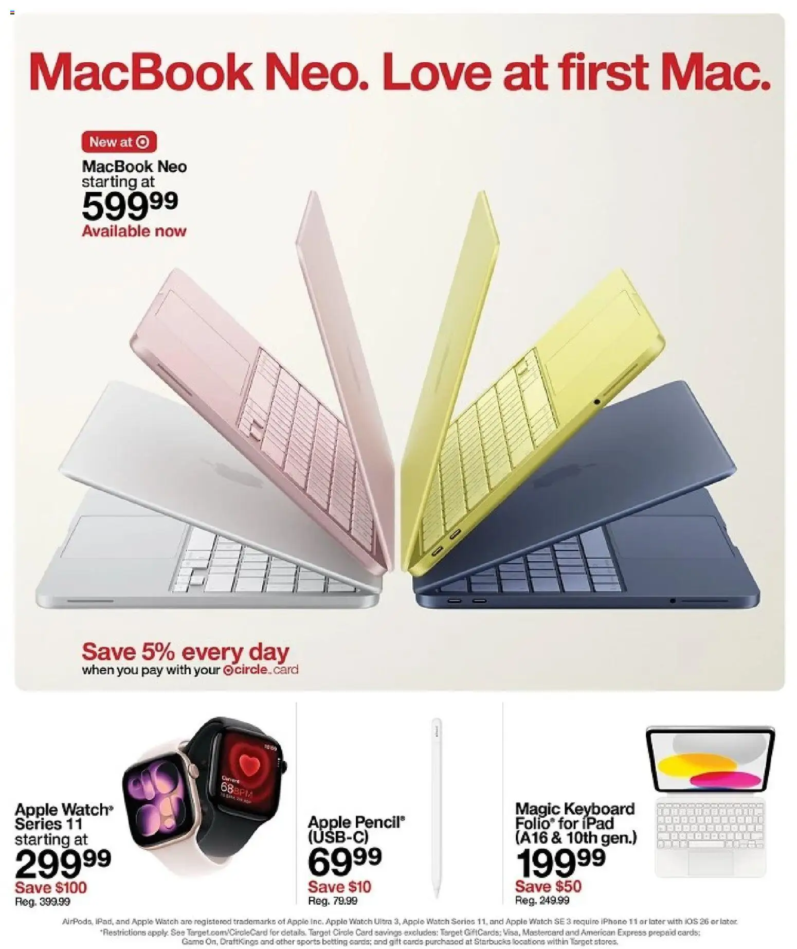Target Weekly Ad - valid from 15.03.2026 | Page: 29 | Products: Watch, Keyboard, Game, Ipad
