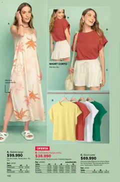 Leonisa - Catálogo principal -  Vista previa de la revista de la tienda Leonisa valido desde el 01.10.2025 | Página: 192 | Productos: Short, Camiseta, Vestido