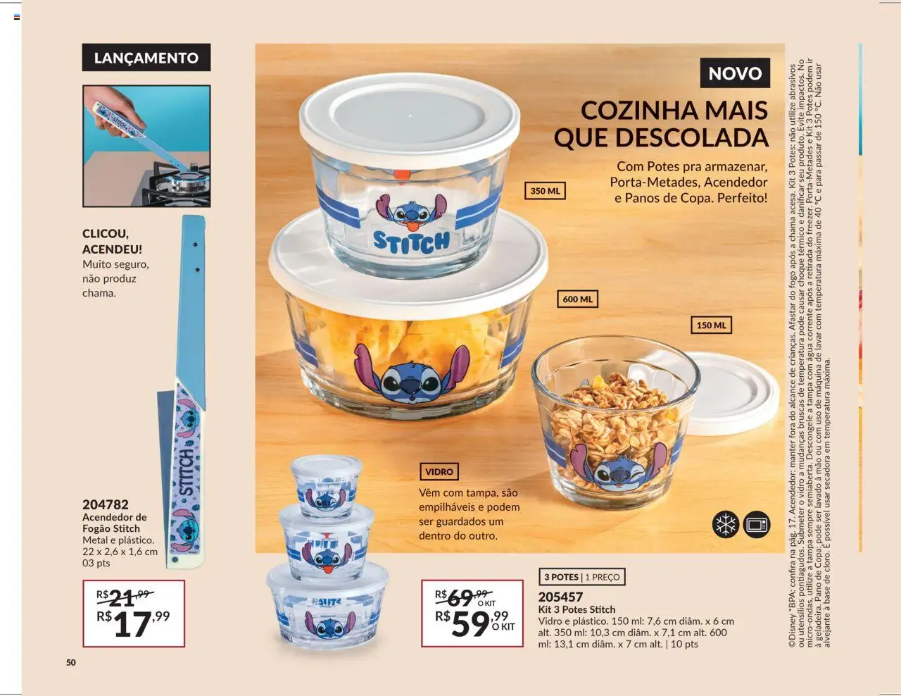 Avon Folheto - válido de 07.10.2025 | Página: 50 | Produtos: Máquina de lavar, Copa, Base, Potes