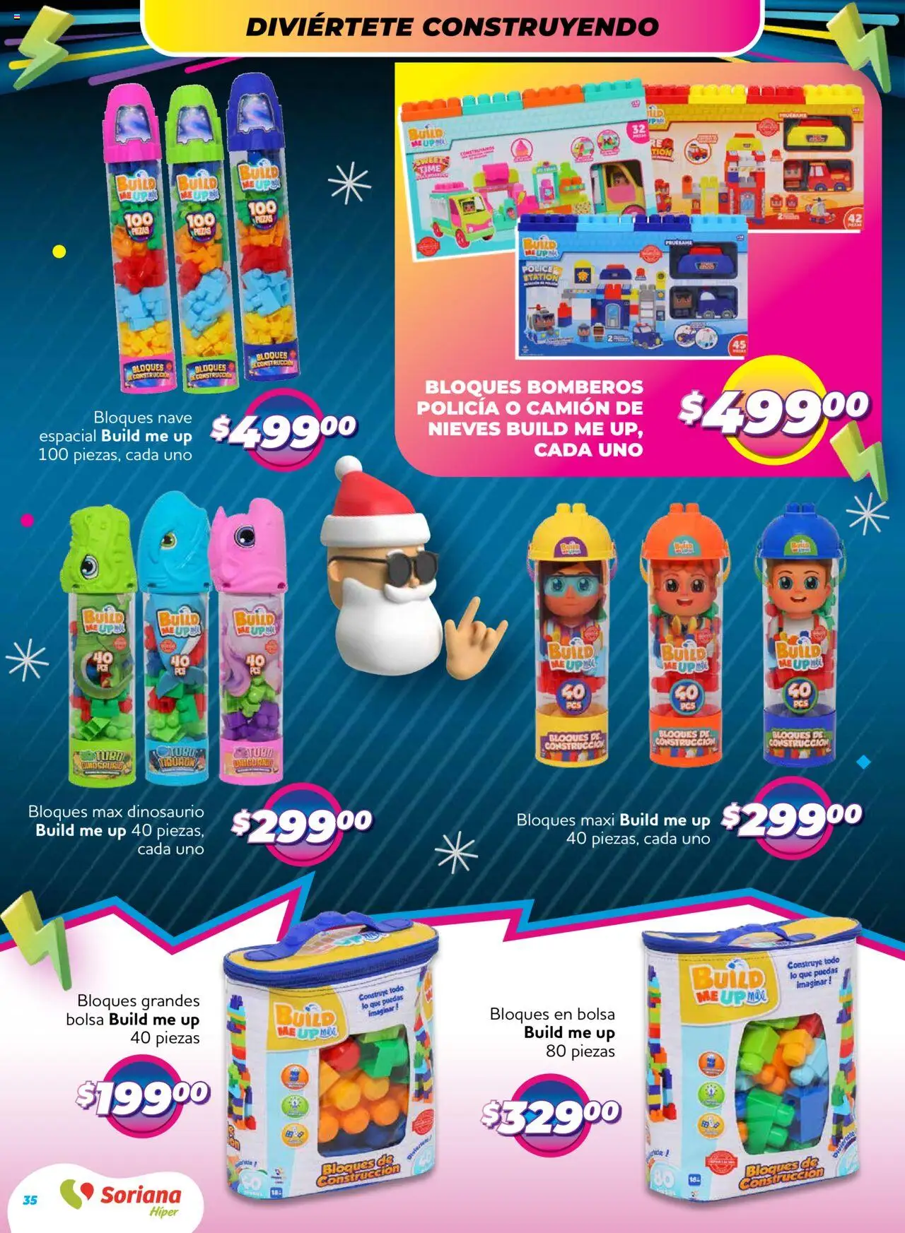 Nuevas ofertas de Soriana válidas en toda la República Mexicana desde el 09.10.2025. ¡Encuentra las mejores ofertas en Soriana - Reino de los Juguetes Súper Nacional! | Página: 34 | Productos: Bolsa