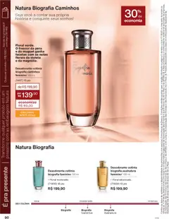 Natura - Ciclo 17/2025 - Pré-Visualização do folheto da loja Natura, válido de 14.10.2025 | Página: 90 | Produtos: Pera, Desodorante, Base