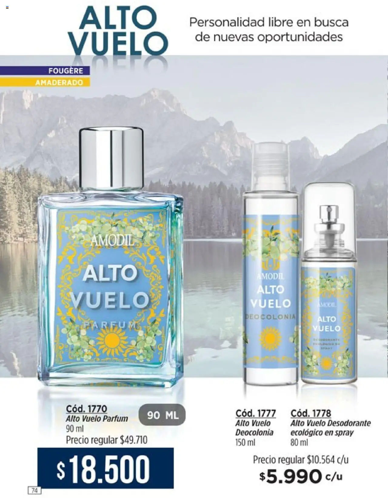 Catálogo Amodil Campaña 14 │ válido desde el 19.08.2025 | Página: 74 | Productos: Desodorante