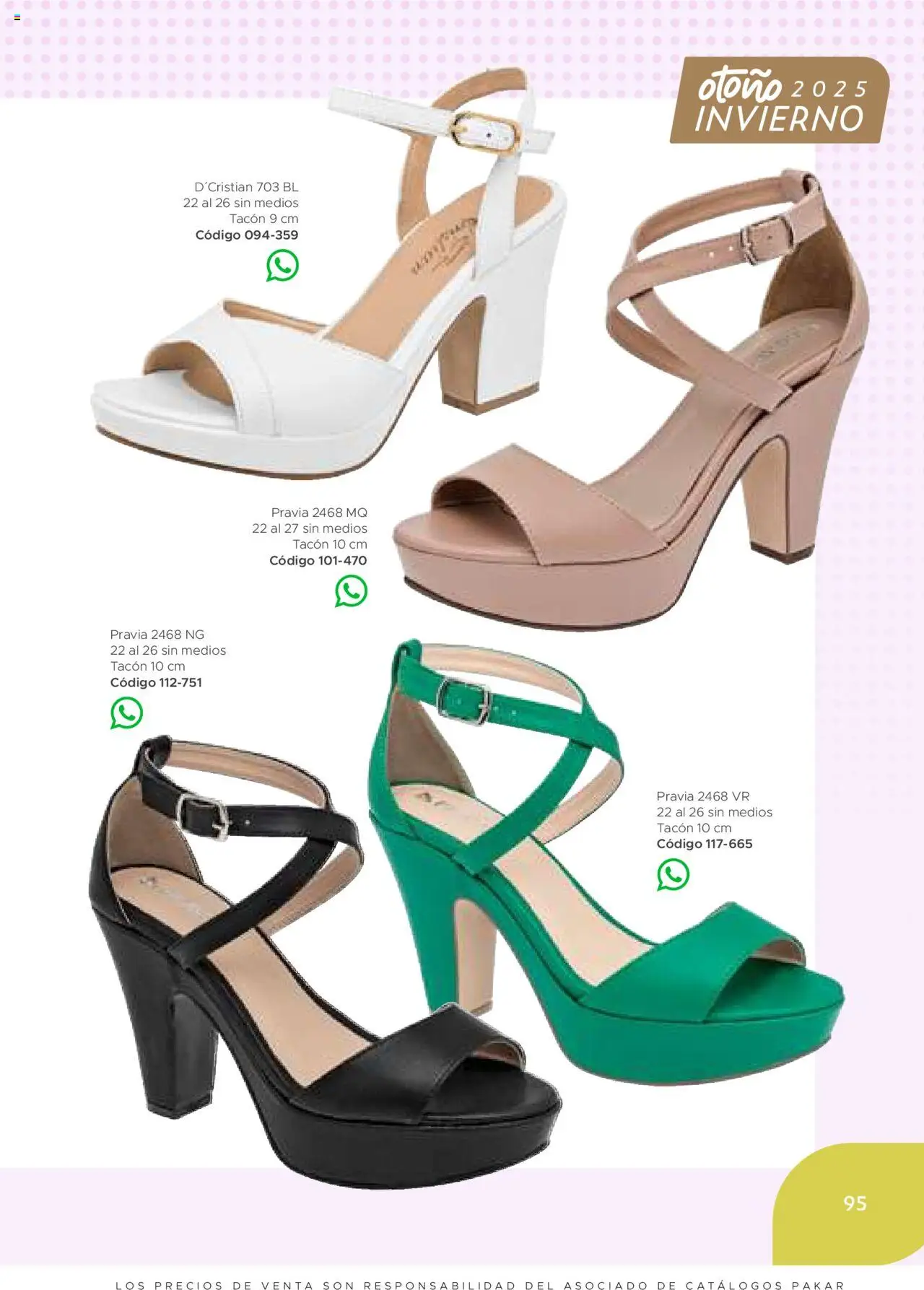 Nuevas ofertas de SC Pakar válidas en toda la República Mexicana desde el 24.07.2025. ¡Encuentra las mejores ofertas en SC Pakar Catálogo Mujer otoño / invierno! | Página: 95