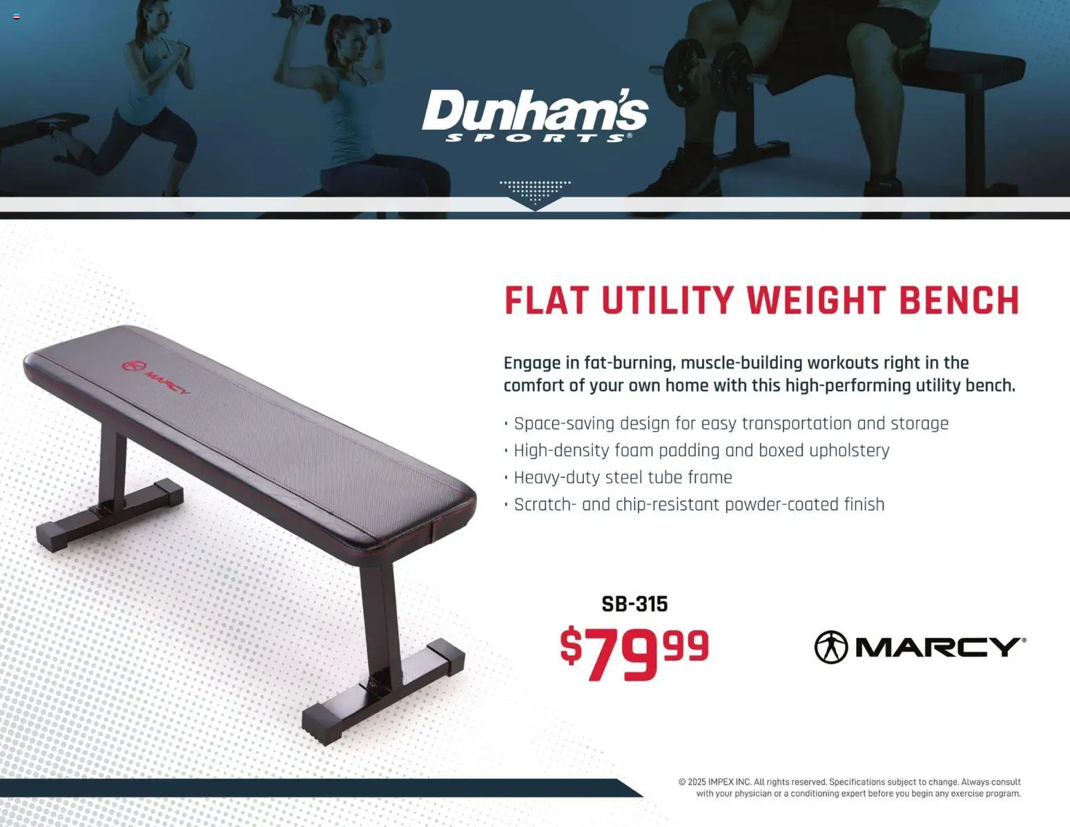 Dunham's Sports Marcy Weight Training Guide - valid from 20.11.2025 | Page: 6 | Products: Weight