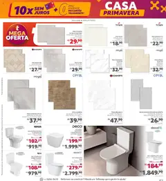 Telhanorte Folheto - válido de 18.09.2025 | Página: 3 | Produtos: Piso, Banco, Caixa, Vaso