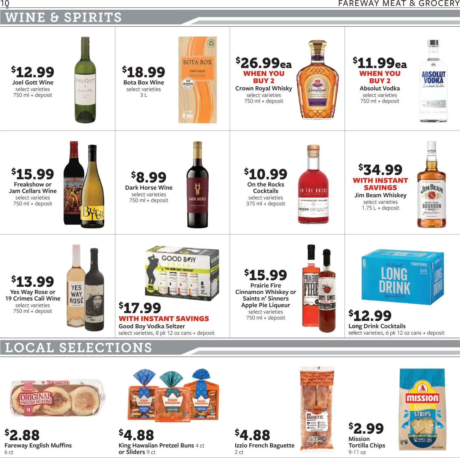 Fareway Weekly Ad - valid from 20.04.2026 | Page: 10 | Products: Box, Bourbon, Chips, Apple Pie