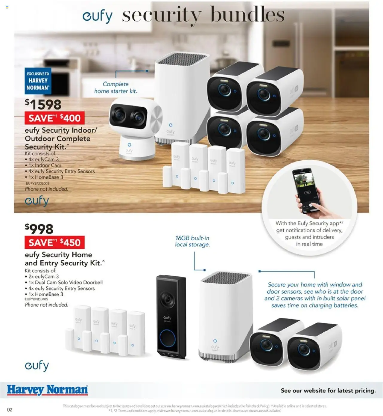 Harvey Norman catalogue - valid from 18.09.2025 | Page: 2 | Products: Window, Accessories, Phone, Doorbell