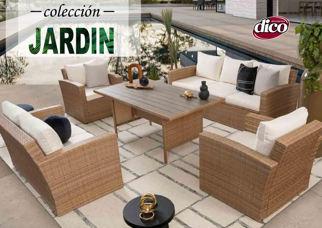 Nuevas ofertas de Muebles Dico válidas en toda la República Mexicana desde el 25.09.2025. ¡Encuentra las mejores ofertas en Muebles Dico - Catálogo Collecion Jardin! | Página: 1