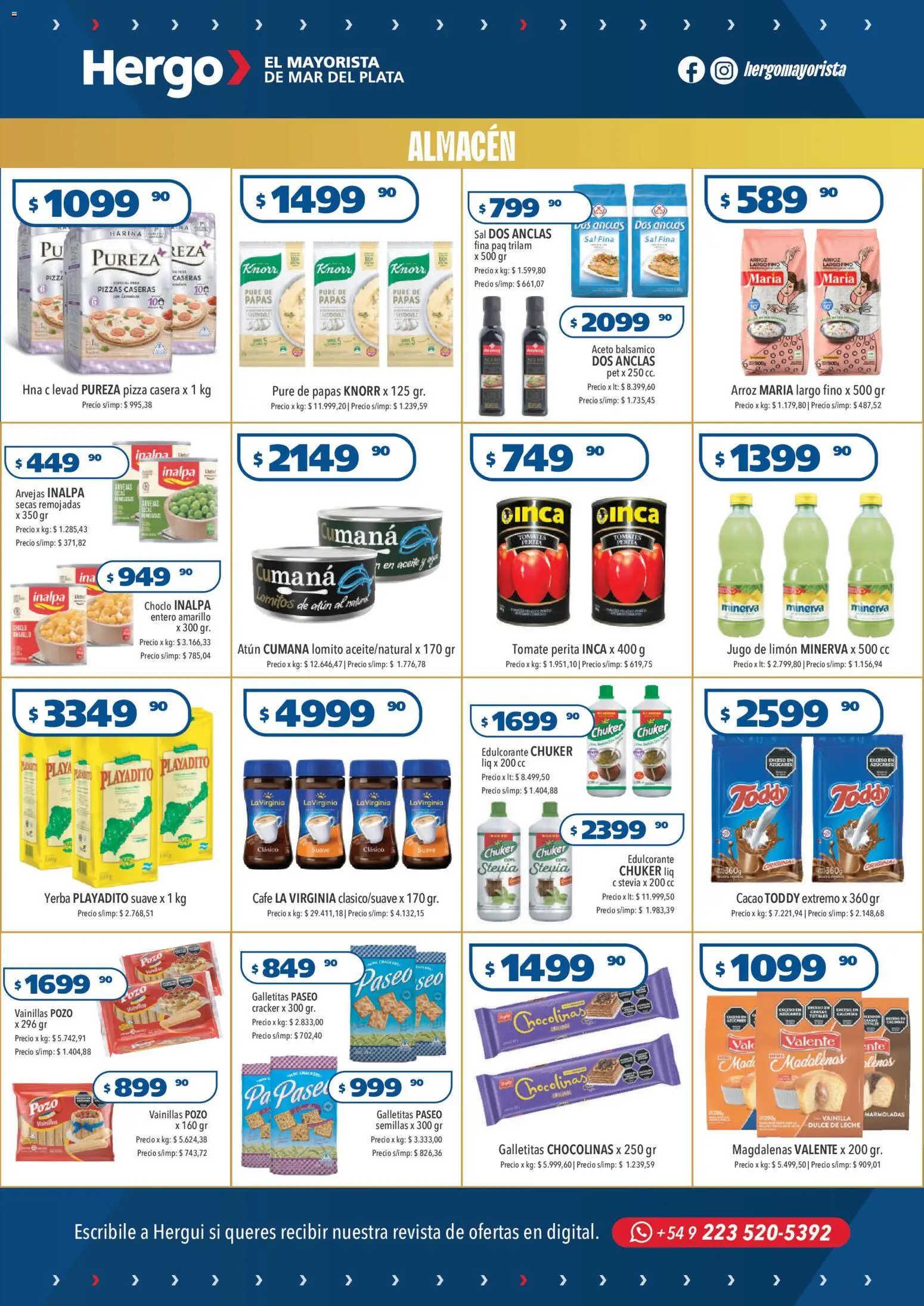 Hergo catálogo │ válido desde el 05.11.2025 | Página: 2 | Productos: Aceto, Atún, Semillas, Leche