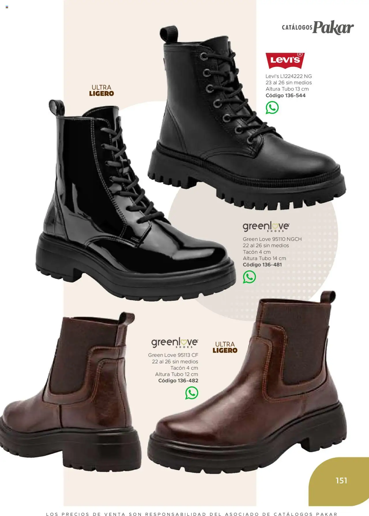 Nuevas ofertas de SC Pakar válidas en toda la República Mexicana desde el 24.07.2025. ¡Encuentra las mejores ofertas en SC Pakar - Catálogo Bota! | Página: 151