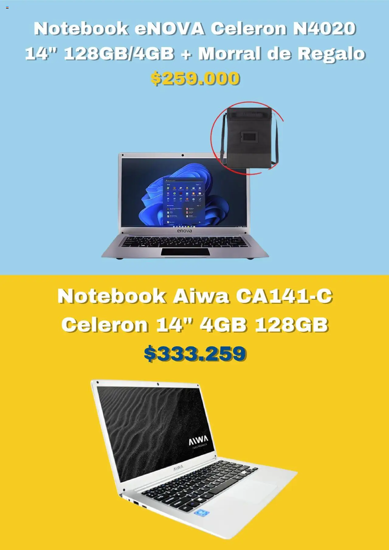 Casa del Audio catálogo │ válido desde el 19.08.2025 | Página: 3 | Productos: Morral, Notebook