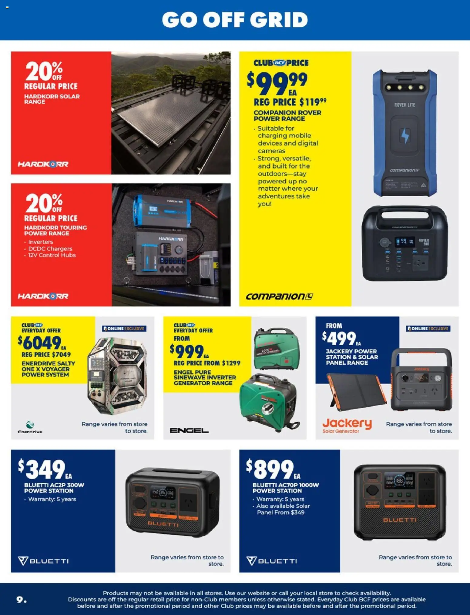 BCF catalogue - valid from 28.04.2026 | Page: 9 | Products: Digital, Mobile
