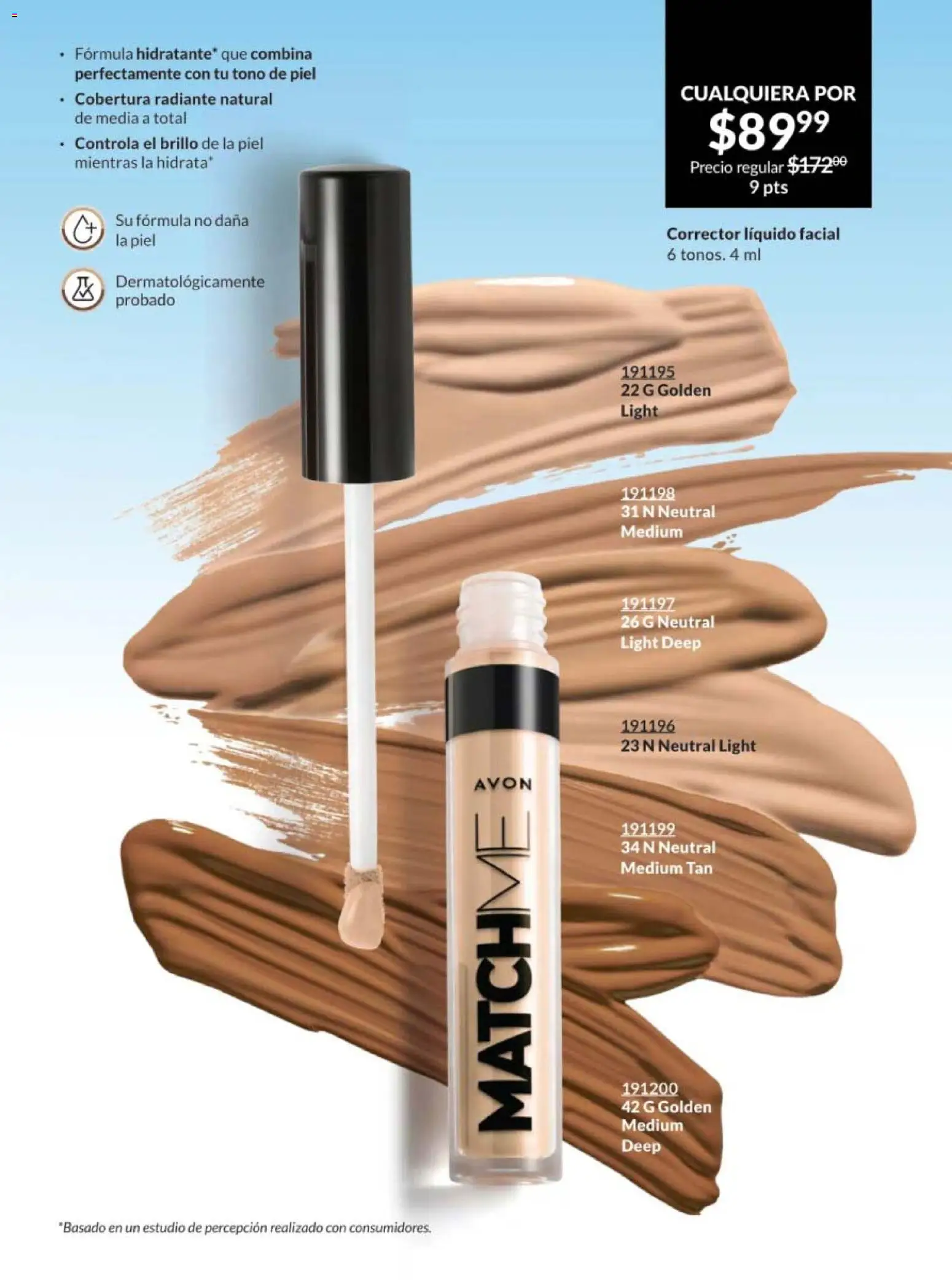 Nuevas ofertas de AVON válidas en toda la República Mexicana desde el 07.11.2025. ¡Encuentra las mejores ofertas en AVON campaña 17 2025! | Página: 129 | Productos: Brillo, Radiante, Corrector