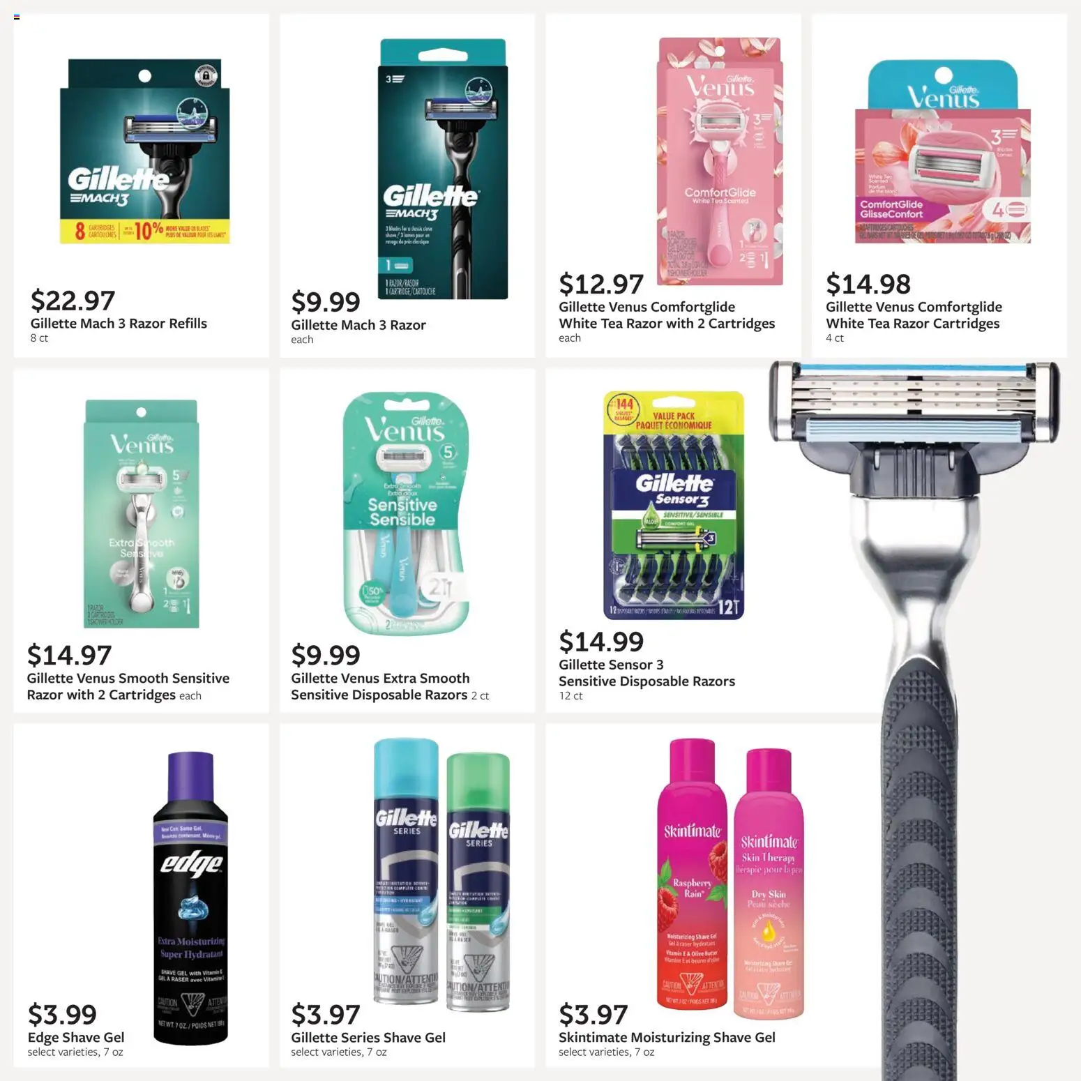 Fareway Monthly Ad - valid from 02.03.2026 | Page: 37 | Products: Vitamin, Tea, Shave Gel, Sensor