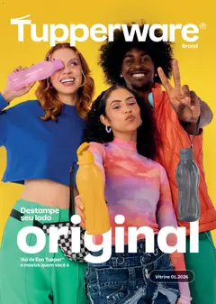 Tupperware - Catálogo Vitrine 01 - Pré-Visualização do folheto da loja Tupperware, válido de 01.01.2026