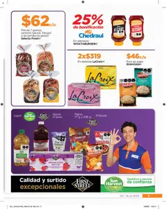 Nuevas ofertas de Chedraui válidas en toda la República Mexicana desde el 03.07.2025. ¡Encuentra las mejores ofertas en Chedraui folleto Cuesto Menos! | Página: 5