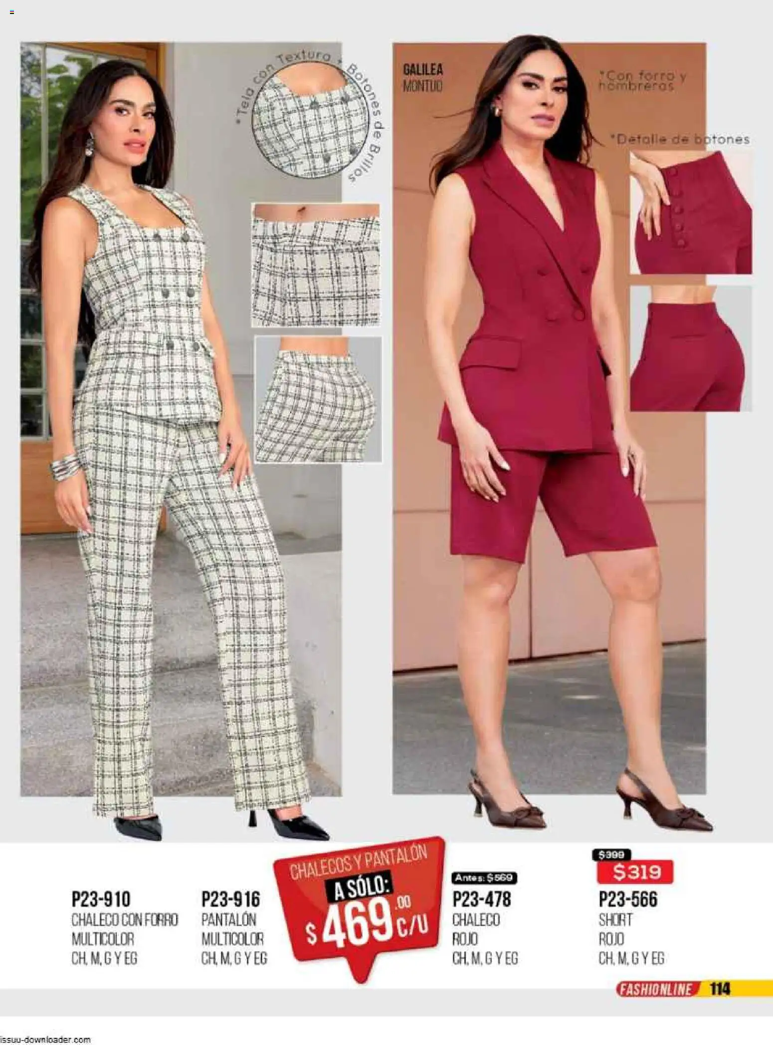 Nuevas ofertas de Cklass válidas en toda la República Mexicana desde el 31.10.2025. ¡Encuentra las mejores ofertas en Cklass catálogo Super Rebajas Ropa! | Página: 117 | Productos: Chaleco, Short