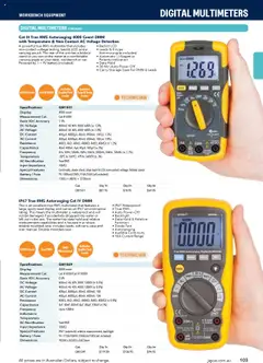 Preview of Jaycar Engineering & Scientific Catalogue 2025/2026  - valid from 09.07.2025 | Page: 103